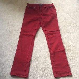 Ralph Lauren Red Jeans
